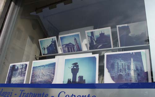 Marostica Polaroid Vicenza provincia 3421 vetrina