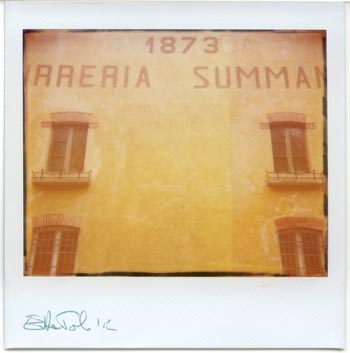ET Macchina del Tempo 1874 Polaroid Image