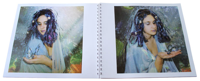 Alice Wonderland ArtBook Polaroid